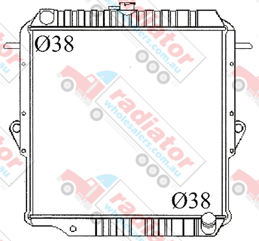 RW278324M Radiator